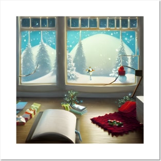 Have A Blessed Christmas Knitting Day Creative Crafter Warm Wishes Posters and Art